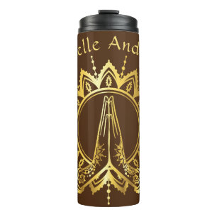 Namaste Hands Travel Mug