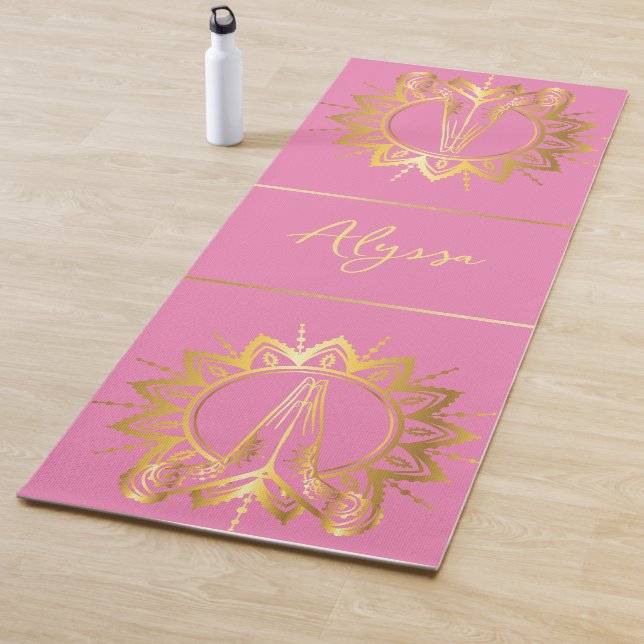 Namaste Hands Yoga Mat (In Situ)