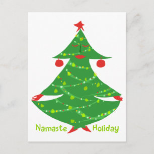 Namaste Holiday Postcard