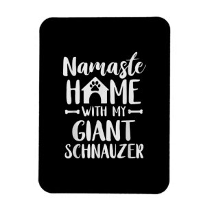 Namaste Home Giant Schnauzer - Schnauzer Lover Magnet