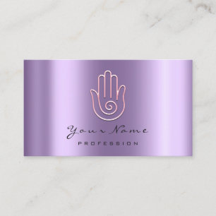 Namaste Joga Holistic Massage Appointment Purple Card