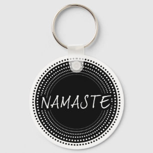 Namaste Key Ring
