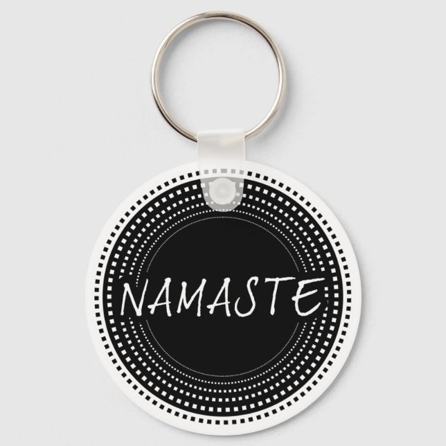 Namaste Key Ring (Front)