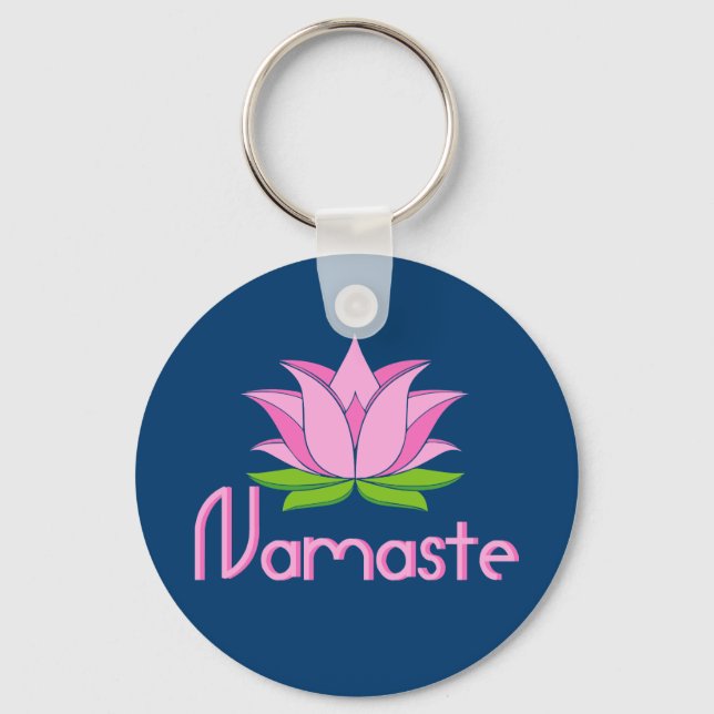 Namaste Key Ring (Front)