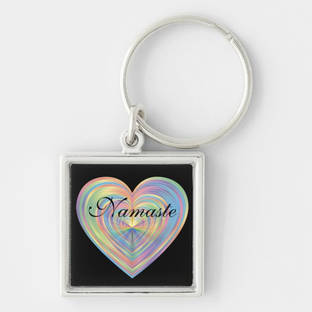 Namaste Key Ring (Front)
