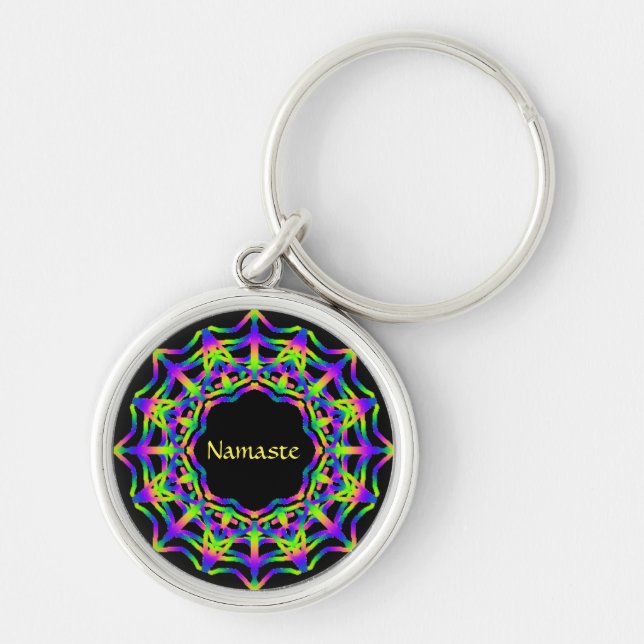 Namaste Key Ring (Front)