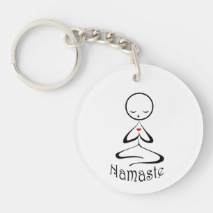 Namaste Key Ring
