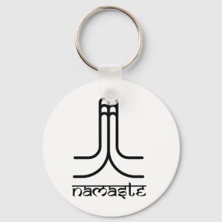 Namaste Key Ring