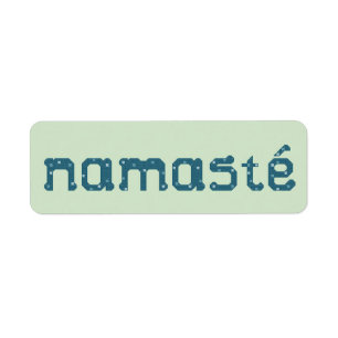 Namaste Label Stickers