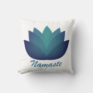 Namaste Lotus Flower Cushion