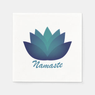 Namaste Lotus Flower Napkin