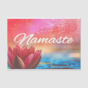 Namaste Lotus & Mandala Tissue Paper