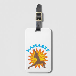 Namaste Luggage Tag