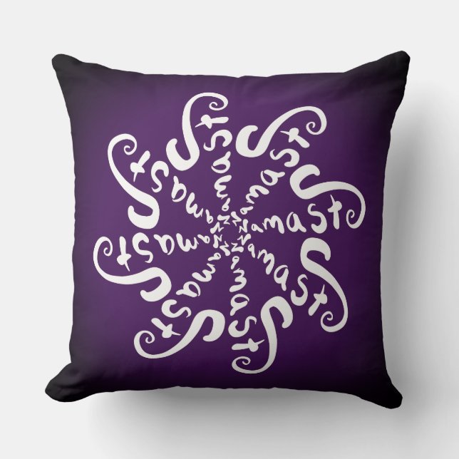 Namaste Mandala Cushion (Front)