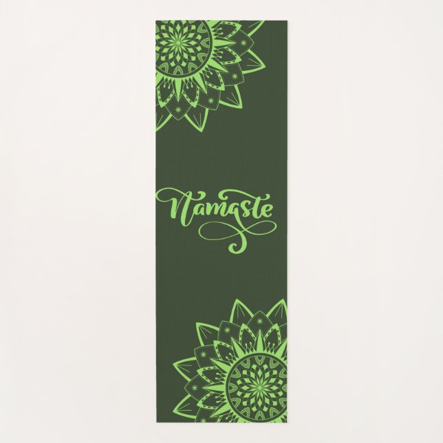 Namaste mandala yoga mat (Front)