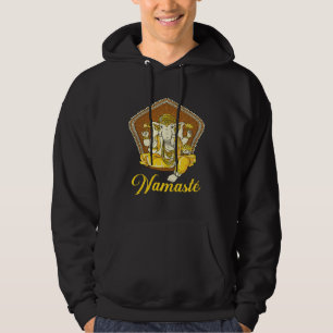 Namasté Meditating Elephant Hindu God Ganesha Hoodie