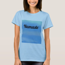 Namaste Mod spiritual meditation yoga black type