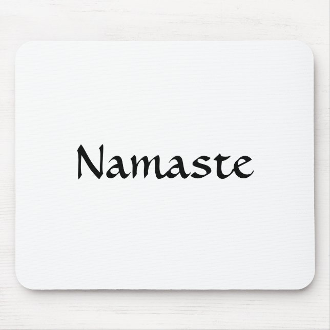 Namaste Mouse Mat (Front)