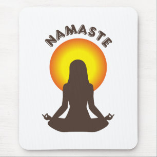 Namaste Mouse Mat