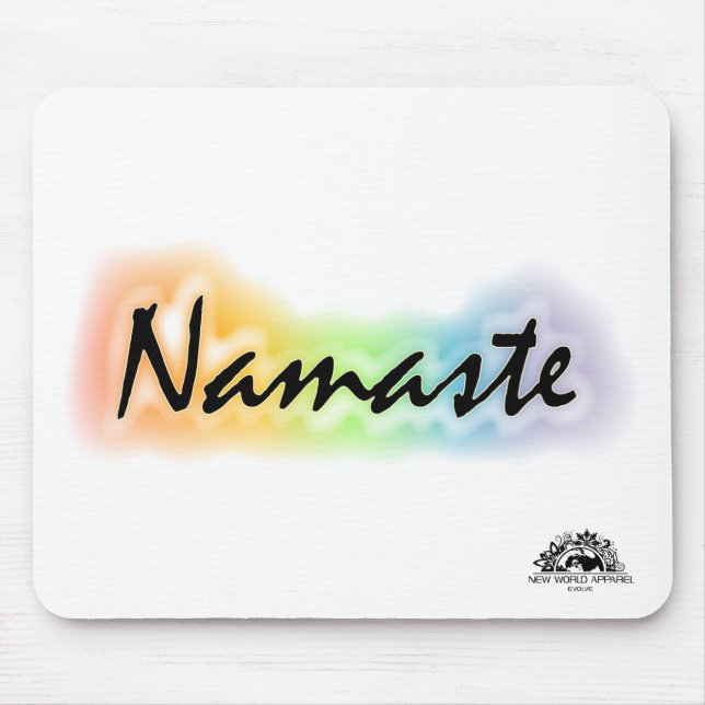 Namaste Mouse Mat (Front)