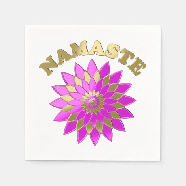 Namaste Napkin (Front)