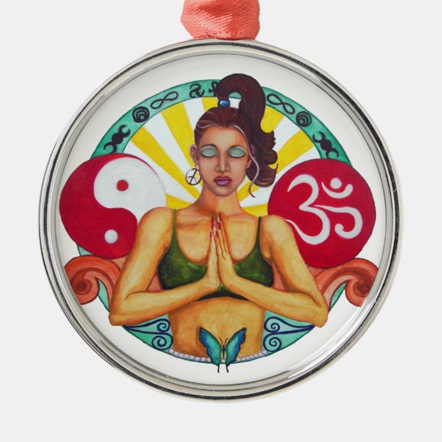 Namaste Ornament (Front)