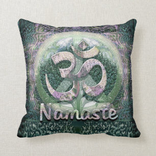 Namaste Peace Symbol Cushion