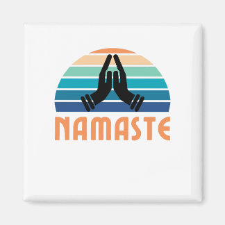Namaste: Peaceful Vibes Magnet