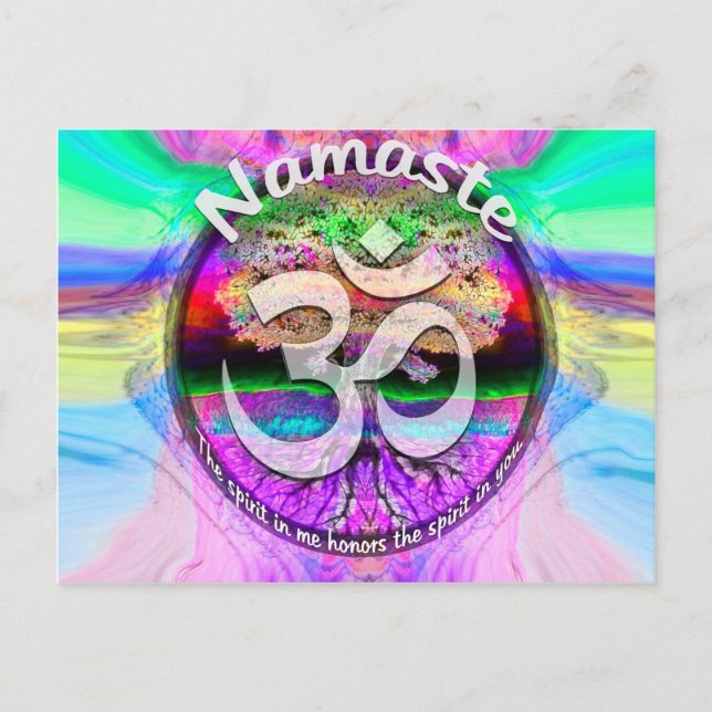 Namaste Postcard (Front)