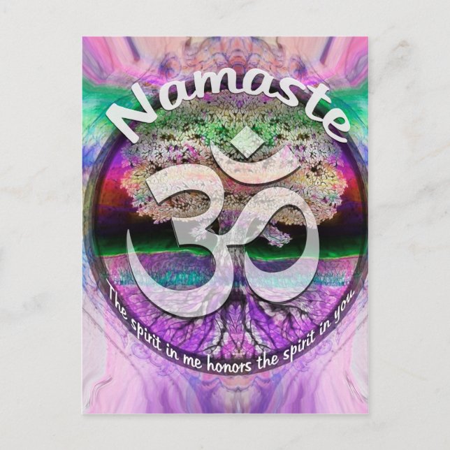 Namaste Postcard (Front)