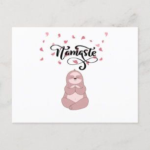 namaste postcard