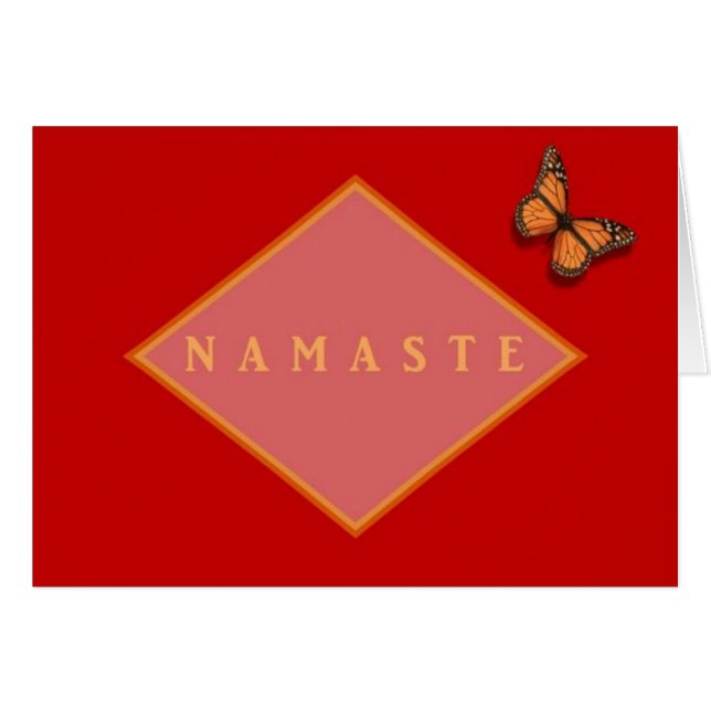 Namaste Rejoice Card (Front Horizontal)