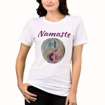 Namaste Sparkle Look Jewel-Toned Yin-Yang Symbol