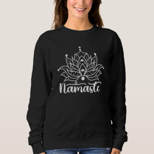 Namaste-Spiritual-Meditation-Modern-Yoga Sweatshirt