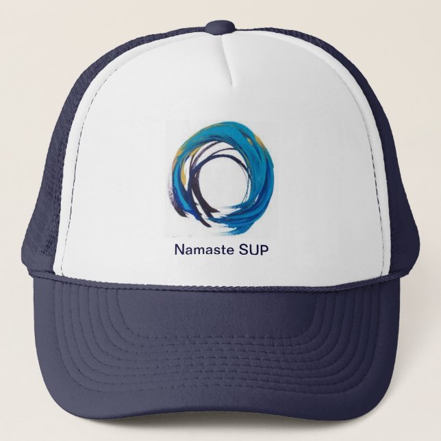 Namaste SUP Trucker Hat (Front)