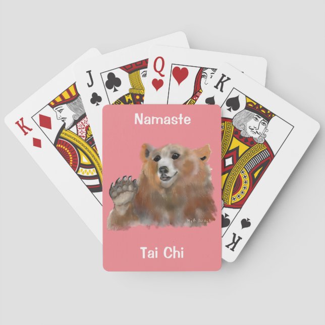 Namaste Tai Chi Qigong Playing Cards (Back)