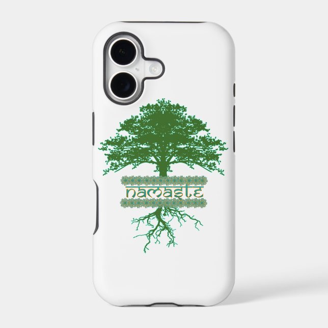 Namaste Tree of Life Iphone 5 case (Back)