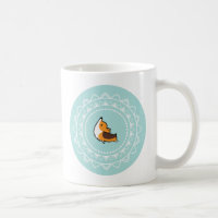 Namaste Tricolor Corgi Mug