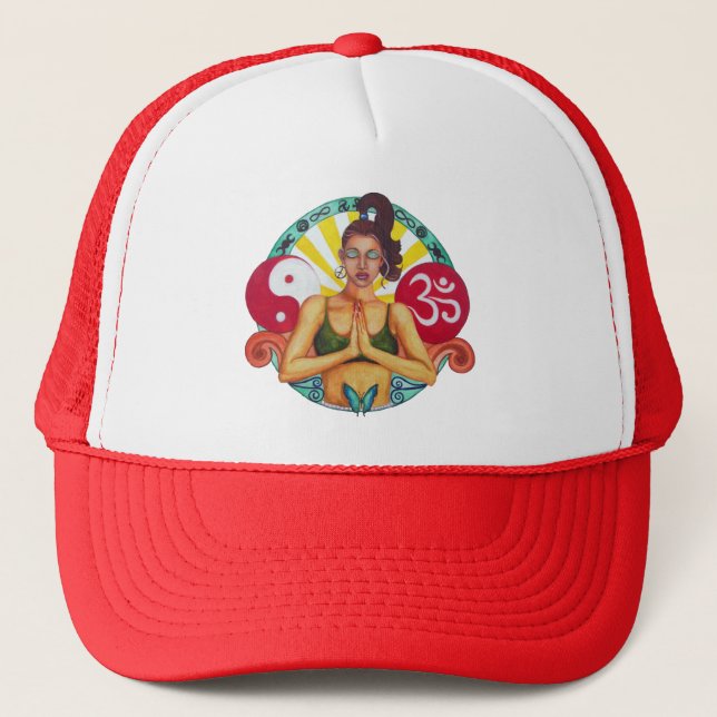Namaste Trucker Hat (Front)