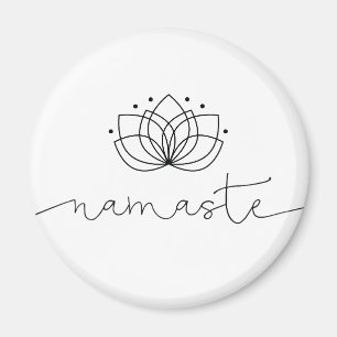 Namaste Typography Magnet