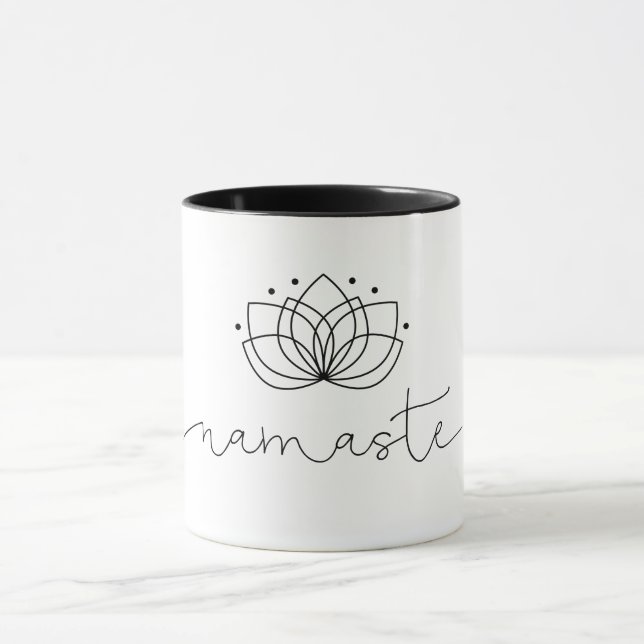 Namaste Typography Mug (Center)