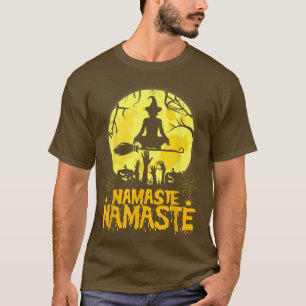 Namaste Witches - Halloween Yoga Lover Gifts Women T-Shirt