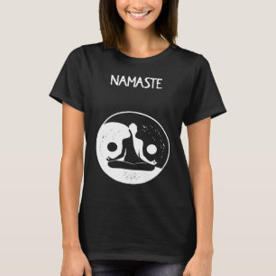 Namaste Yin Yang Meditation T-Shirt