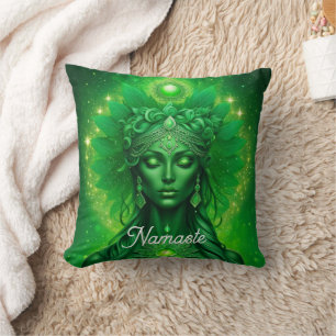 Namaste, Yoga, Meditation, Peace, Respect Cushion