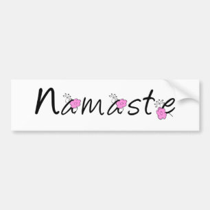 Namaste Yoga Sticker