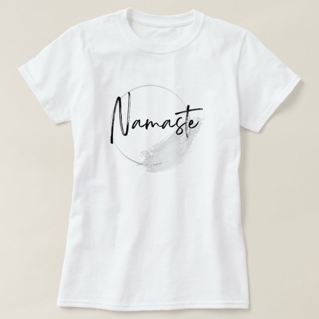 Namaste yoga T-shirt (Design Front)