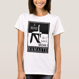 Namaste Yoga T-shirts for Ladies Women and Girls
