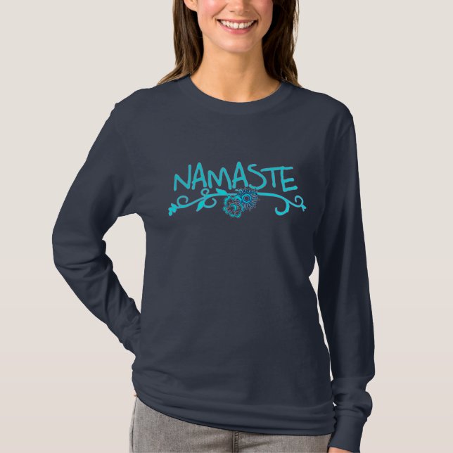 Namaste Yoga Top - Long Sleeve (Front)
