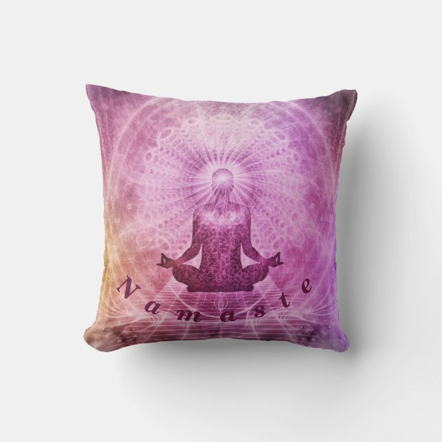 Namaste Zen Peace Cushion (Front)