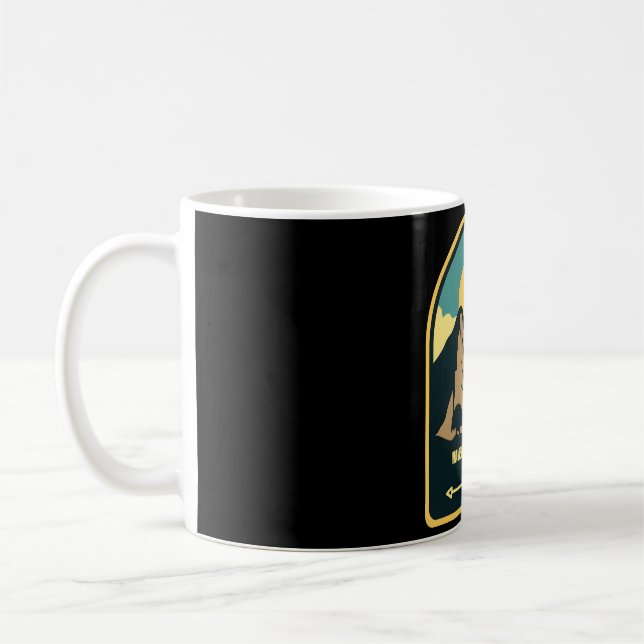 Nambung  Australia � The Endless Horizon of Austra Coffee Mug (Left)